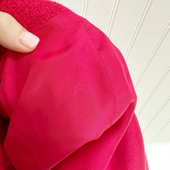 CHANEL Red Pencil Skirt - 80s Vintage - Picture 9 of 10